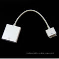 White Dock Connector To Hdmi Adapter Cable Mobile Phone Accessories For Ipad Iphone 4g 4s Ipod Touch